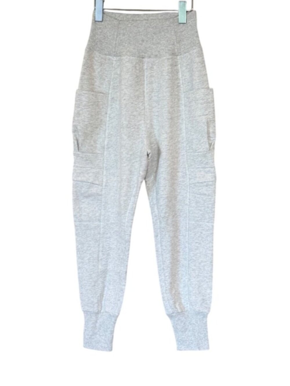 Halara Women's Cargo Jogger Pant Gray Heather Size XS NWOT